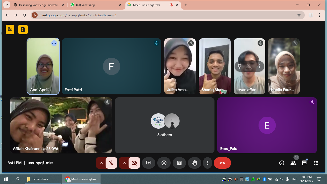 Dokumentasi Sharing Knowledge